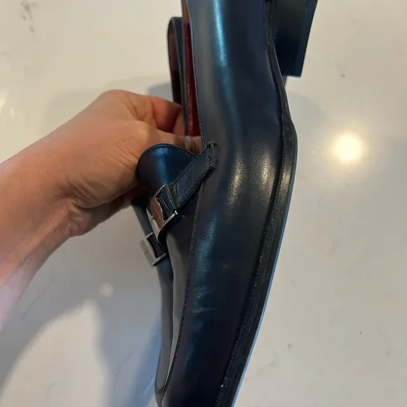 Salvatore Ferragamo Women's Blue Loafers