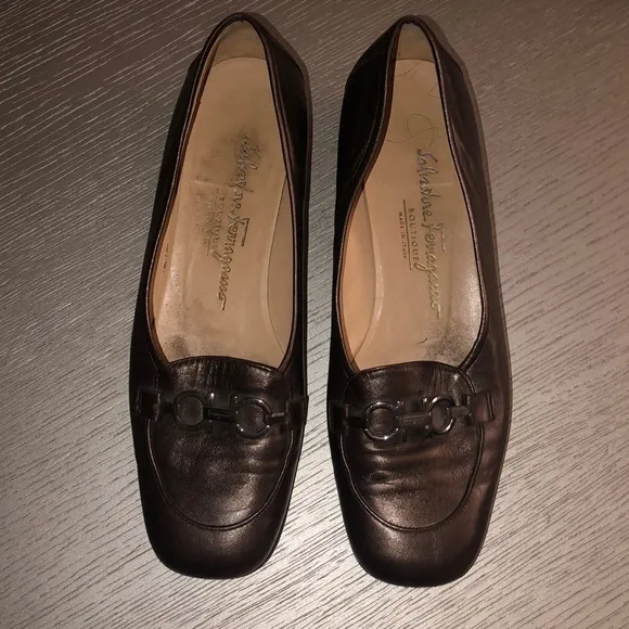 Salvatore Ferragamo Women's Brown Loafers