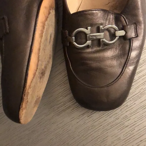 Salvatore Ferragamo Women's Brown Loafers