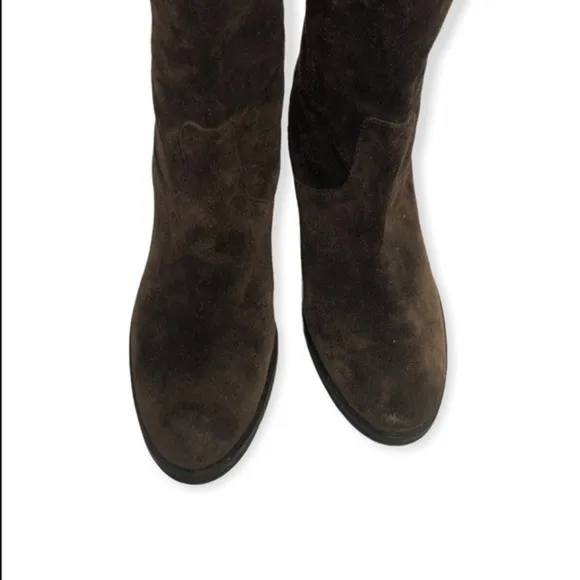 Sam Edelman Brown Leather Heel Boots