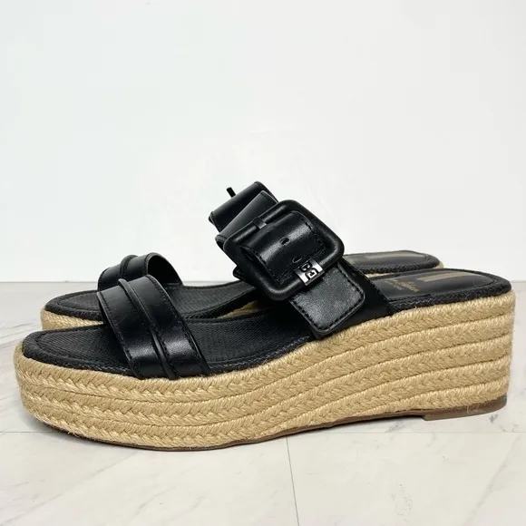 Sam Edelman Carson Espadrille Platform Wedge Sandal 8