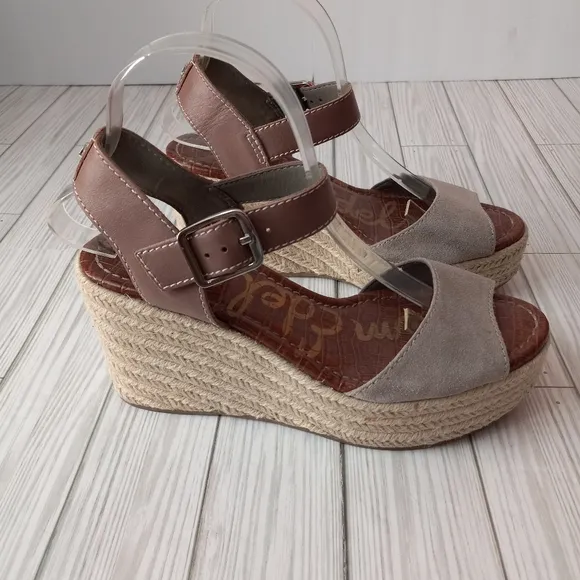 Sam Edelman Dimitree Suede Wedge Sandals