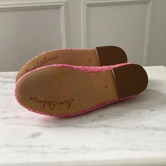 Sam Edelman Tweed Ballet Flaps