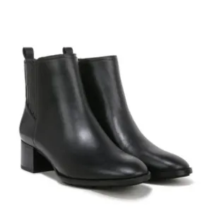 Sam Edelman Womens Kaiti Leather Block Heel Ankle Boots