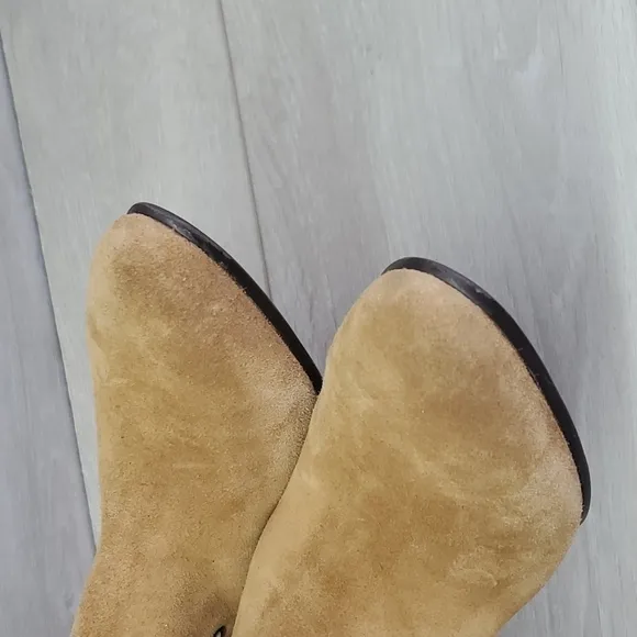 Sam Edelman Womens Rubin Grommet  Ankle Booties Western Boho shoes sz 8M