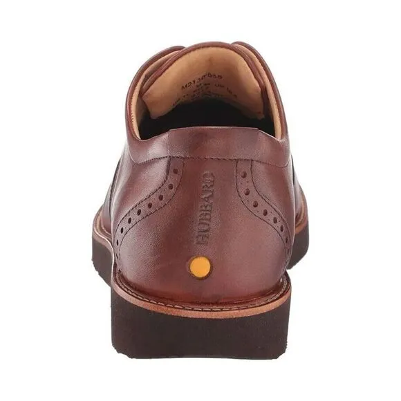 Samuel Hubbard Tipping Point M2130-065 Oxford Men UK 8 Brown Dress Shoes ZPO1292