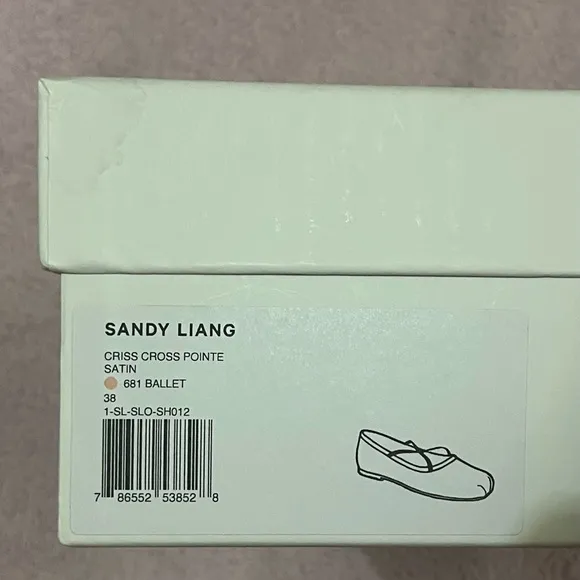 Sandy Liang Satin Ballet Flats