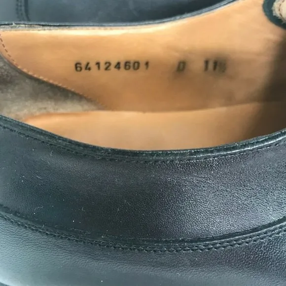 Santoni Nuvola Mens Leather Apron Moc Toe Lace Up