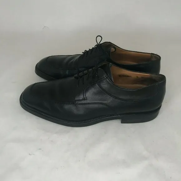 Santoni Nuvola Mens Leather Apron Moc Toe Lace Up