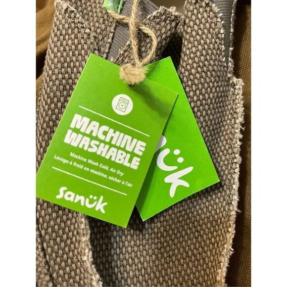 Sanuk Men’s Rounder Slip On Casual Shoes Sz12