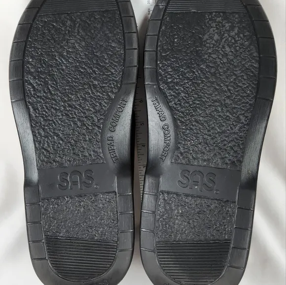 SAS Side Gore Cordovan Slip On Moc Toe Casual Walking Shoes Men's US 11 N