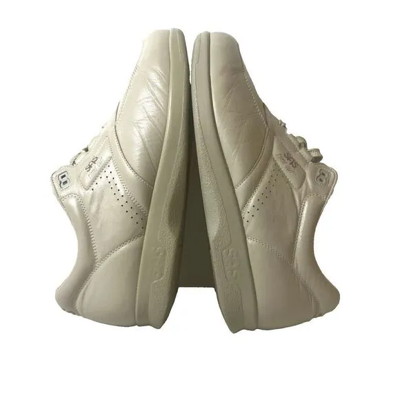 SAS Tripad Comfort Mens 10.5W Time Out Beige Leather Comfort Casual Lace Up Shoe