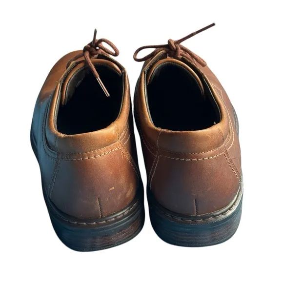 SAS Aden Brown Leather Oxford Dress Mens Shoes Size 9.5 M