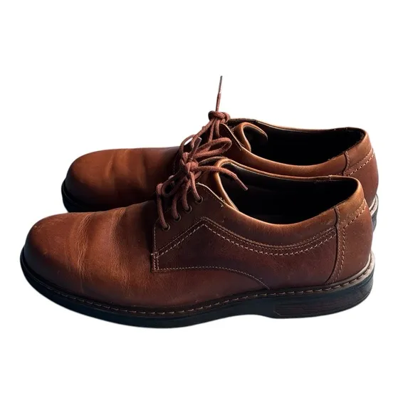 SAS Aden Brown Leather Oxford Dress Mens Shoes Size 9.5 M