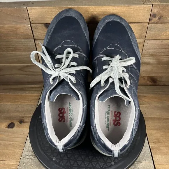 SAS Venture Navy Blue Men's Size 13 M Lace Up Sneakers Comfort Casual Shoes
