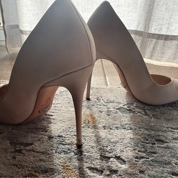 SCHUTZ Caiolea Stiletto Size 8.5 Nude
