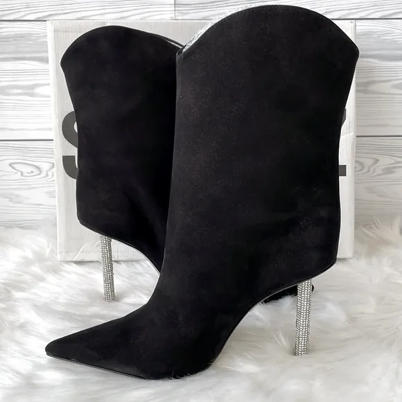 SCHUTZ “Marjorie” Nubuck Bootie