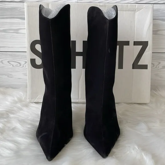 SCHUTZ “Marjorie” Nubuck Bootie