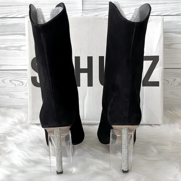 SCHUTZ “Marjorie” Nubuck Bootie