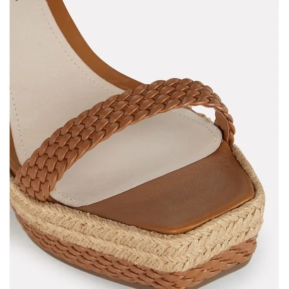 SCHUTZ | Nani Two Toned Braided Espadrille Wedge