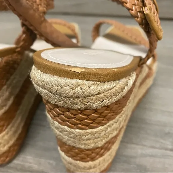 SCHUTZ | Nani Two Toned Braided Espadrille Wedge