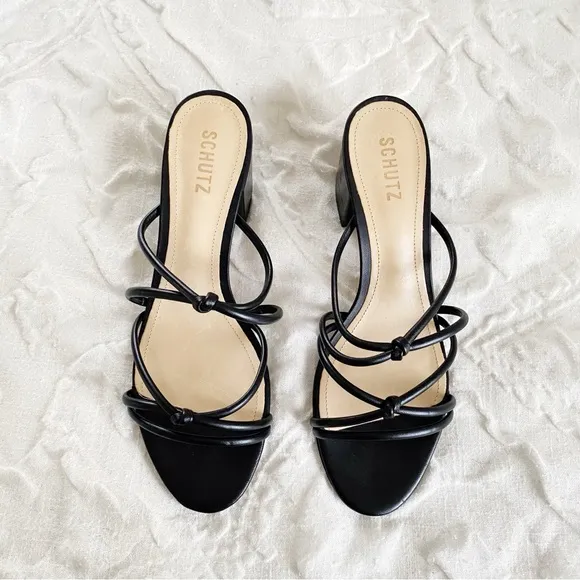 Schutz Princey Strappy Sandal Size10.5 New