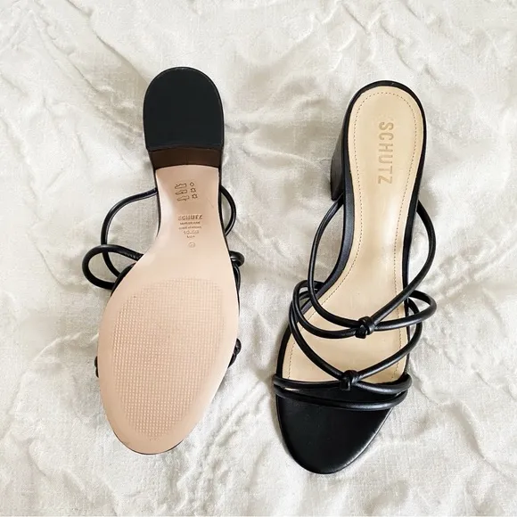 Schutz Princey Strappy Sandal Size10.5 New