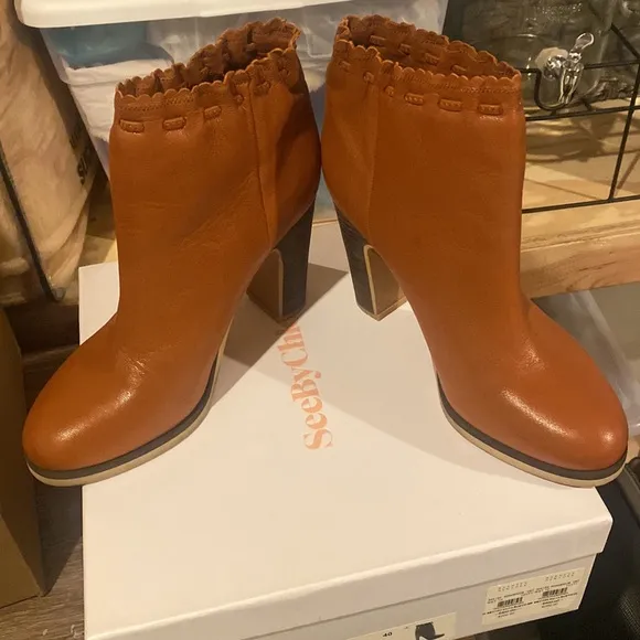 See by Chloe ruched boots