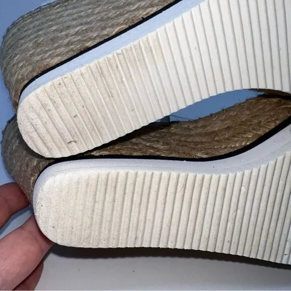 See by Chloe Women's Glyn Platform Wedge Espadrille Sandals-Size 40