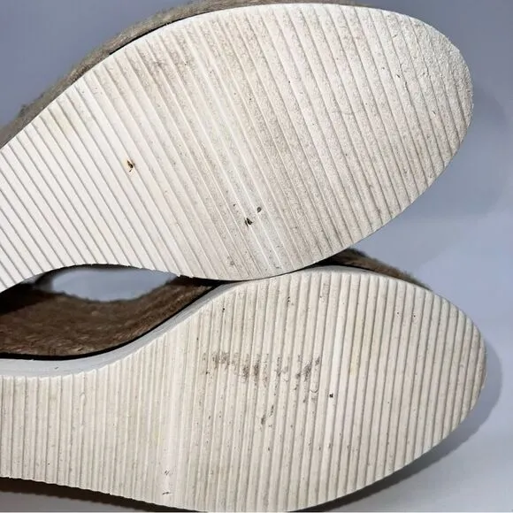 See by Chloe Women's Glyn Platform Wedge Espadrille Sandals-Size 40