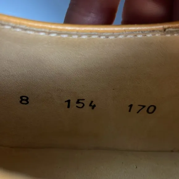 Shoepassion Oxford Calfskin Leather No. 154 Preppy Dress Shoes Men’s size 8