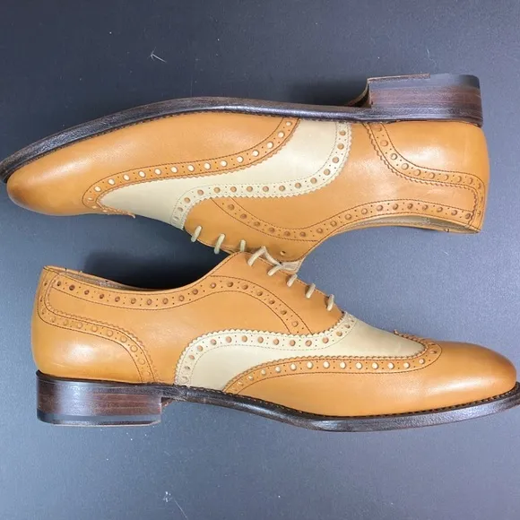 Shoepassion Oxford Calfskin Leather No. 154 Preppy Dress Shoes Men’s size 8