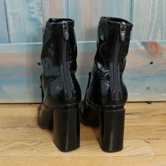Sigerson Morrison Patent Leather Boots Size 7.5