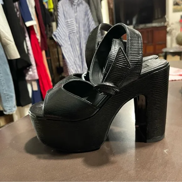 Simon Miller | Rink Vegan Leather Platform Sandals Size: 36