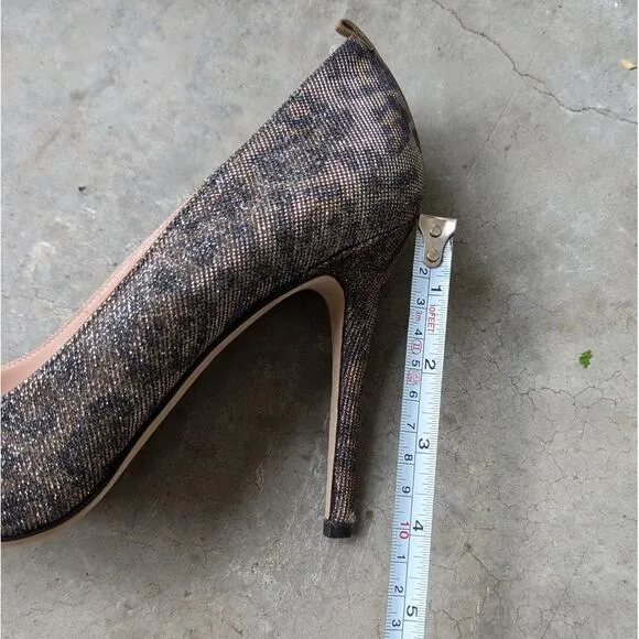 SJP by Sarah Jessica Parker Fawn 100 Stiletto Heel Leather Court Shoes, size 40