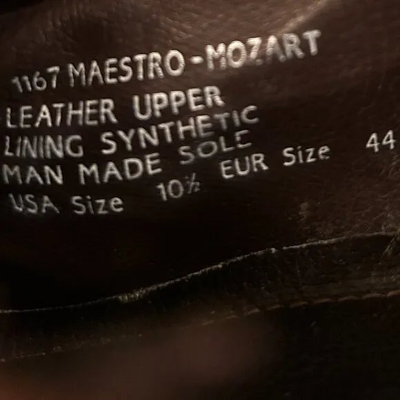 Skechers Mens Maestro Mozart Lace Up Italian Derby Dress Shoes Brown Size 10.5