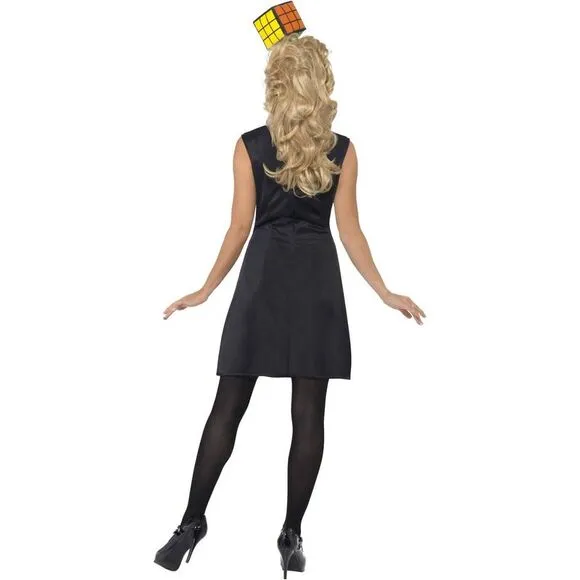 Smiffys Womens/Ladies Rubik�'s Cube Costume / Multicolored