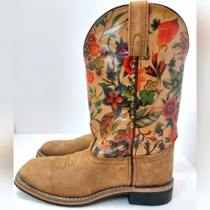 Smoky Mountain Blossom Western Boots,‎ NWT, Size 7