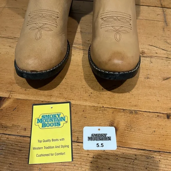 Smoky Mountain Boys Cowboy Boots 5.5