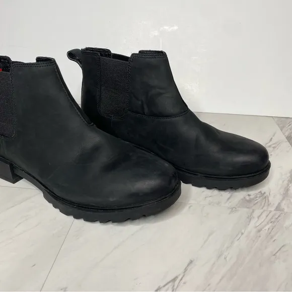 Sorel Emelie Black Chelsea Boot 11