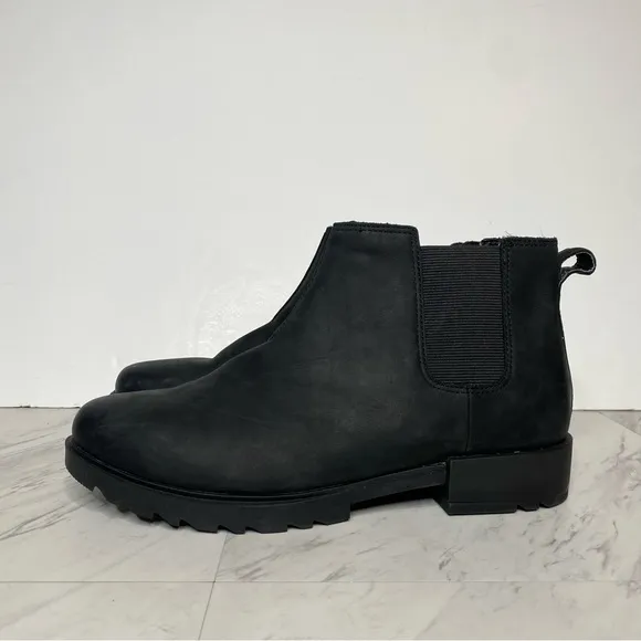 Sorel Emelie Black Chelsea Boot 11