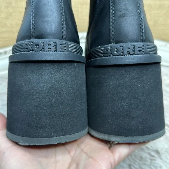 SOREL | Hi-Line™ Heel Chelsea, Black NIB
