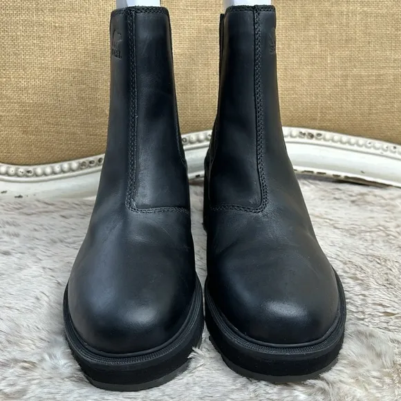 SOREL | Hi-Line™ Heel Chelsea, Black NIB