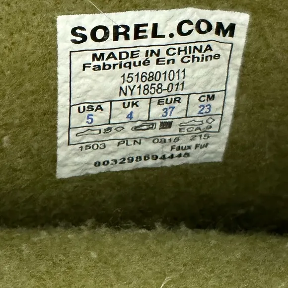 Sorel Joan of Artic Boots size 5