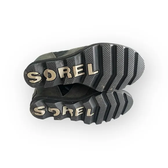 Sorel Lexie Wedge Heel Lace Up Boots Size 6
