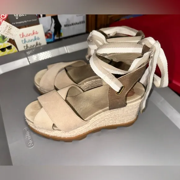 SOREL PLATFORM SANDALS 👡