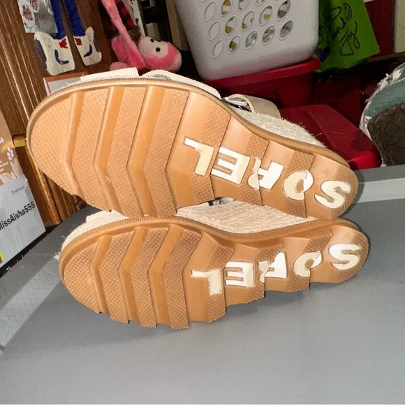 SOREL PLATFORM SANDALS 👡
