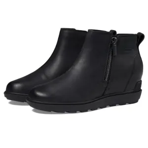 Sorel Women’s Leather Black Evie Chelsea Boots Size 8.5