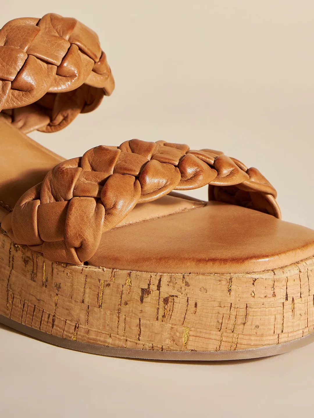 Sorrento Leather Wedge