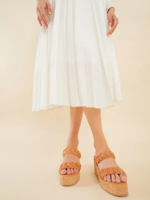 Sorrento Leather Wedge